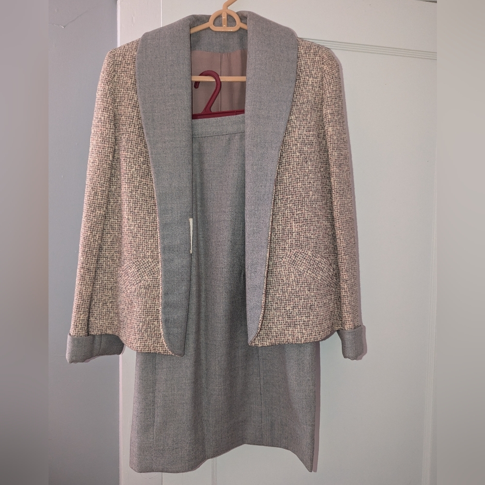 Vintage Two Piece Skirt and Jacket Set
